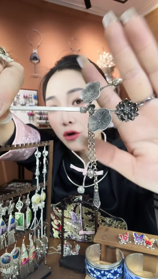 刺绣纯手工民族风发簪