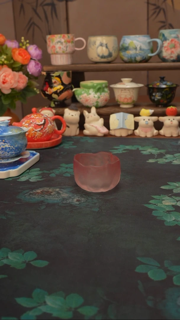 【落单】粉琉璃主人杯