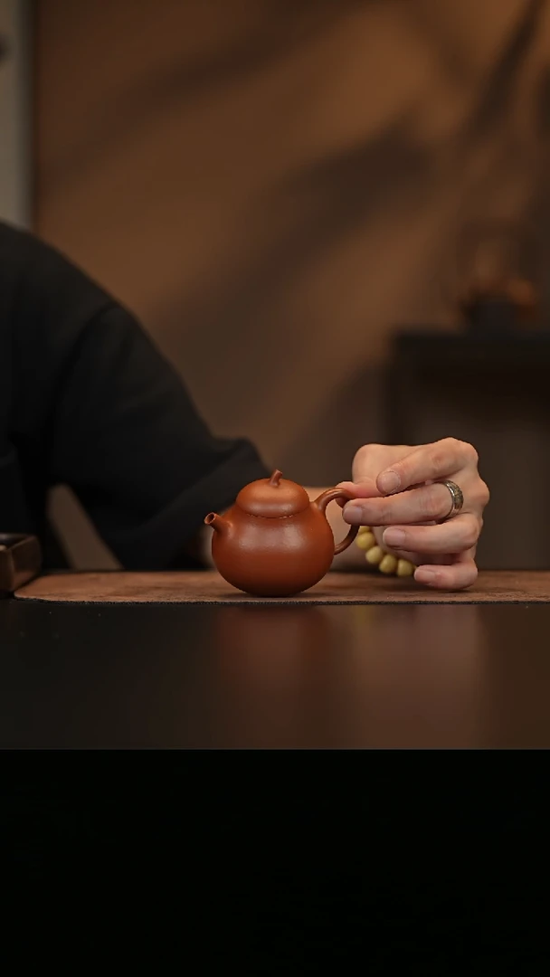 允禾斋  紫砂壶  小茄瓜
