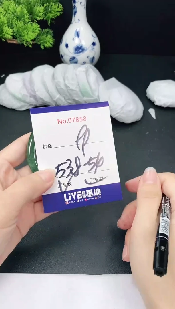 未镶嵌手镯翡翠7858