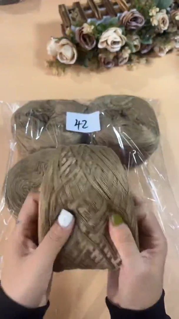 羊毛丝光羊毛线花式线42