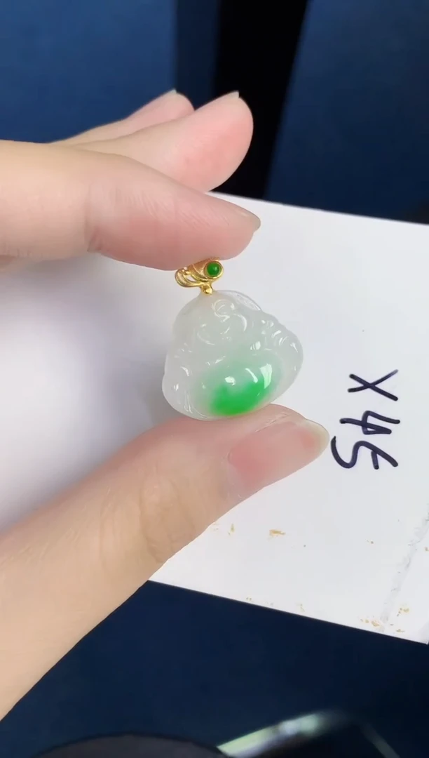 颈饰未镶嵌翡翠天然翡翠缅甸A货