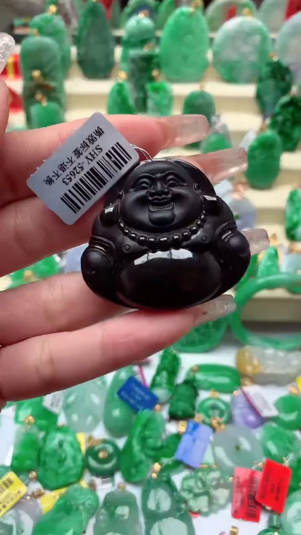 【闪购商品】翡翠颈饰未镶嵌挂件