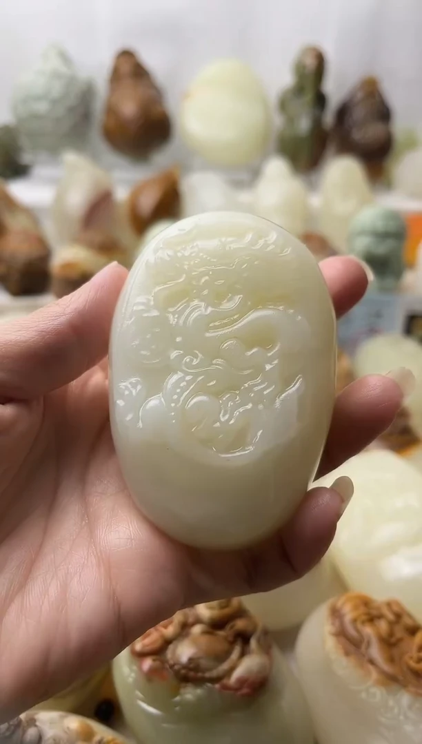 石材古青石棉纹正常不退换龙