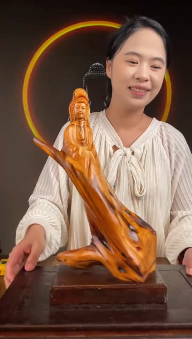 柏木（崖柏）手工摆件,先抢先得! 编号:154