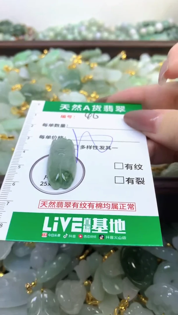 颈饰未镶嵌翡翠纯天然缅甸A货翡翠