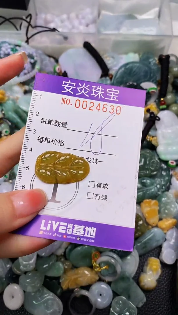 颈饰未镶嵌翡翠闪购0024630