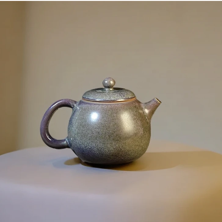 钧瓷龙蛋壶（炉钧） 直播间同价 150cc 器有余底款 精工制作