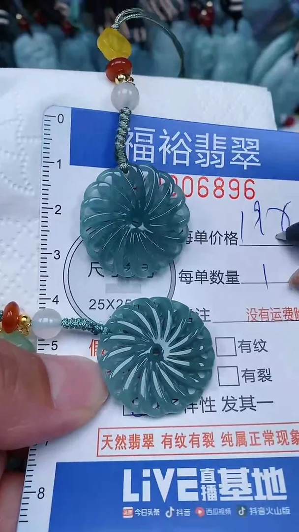 【闪购商品】翡翠颈饰未镶嵌...0006896多样性发其一