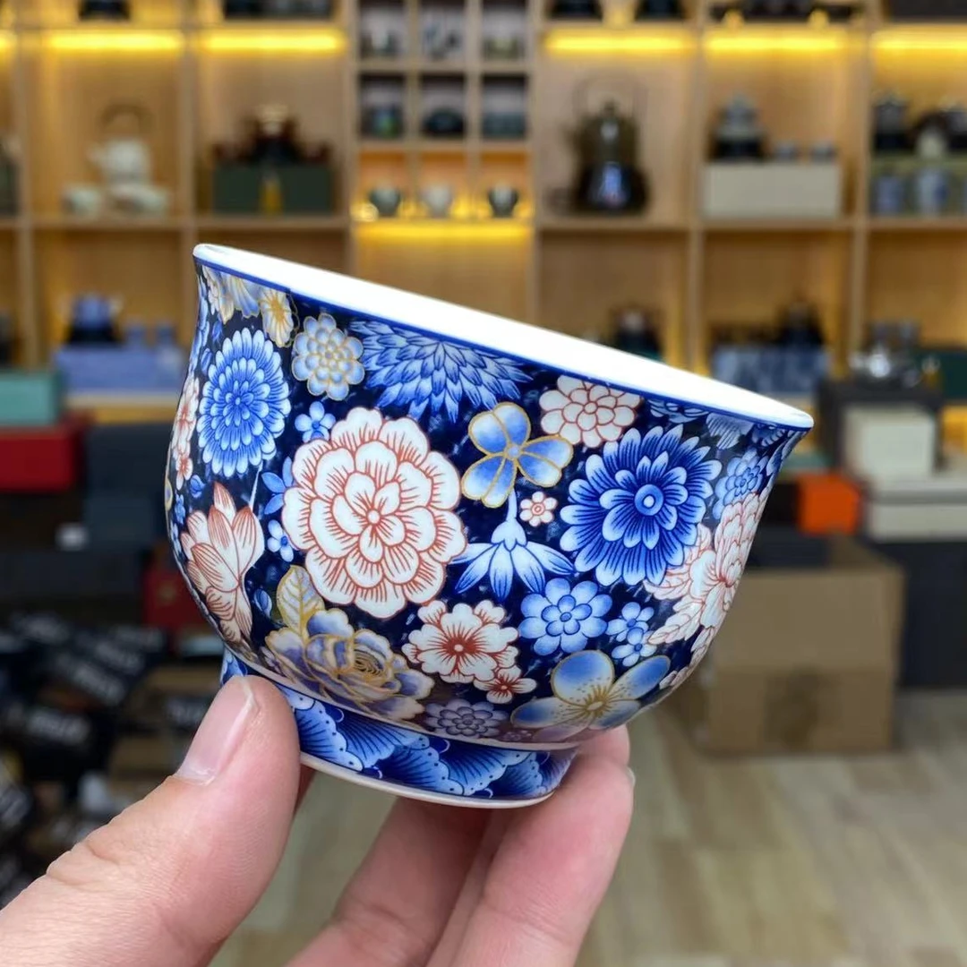 【闪购商品】青花主人杯@@TJ083