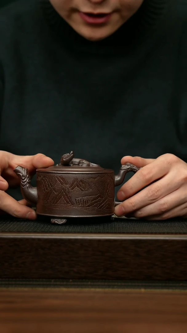 【闪购商品】紫砂茶壶宜兴原矿 手工 紫砂壶容量260CC