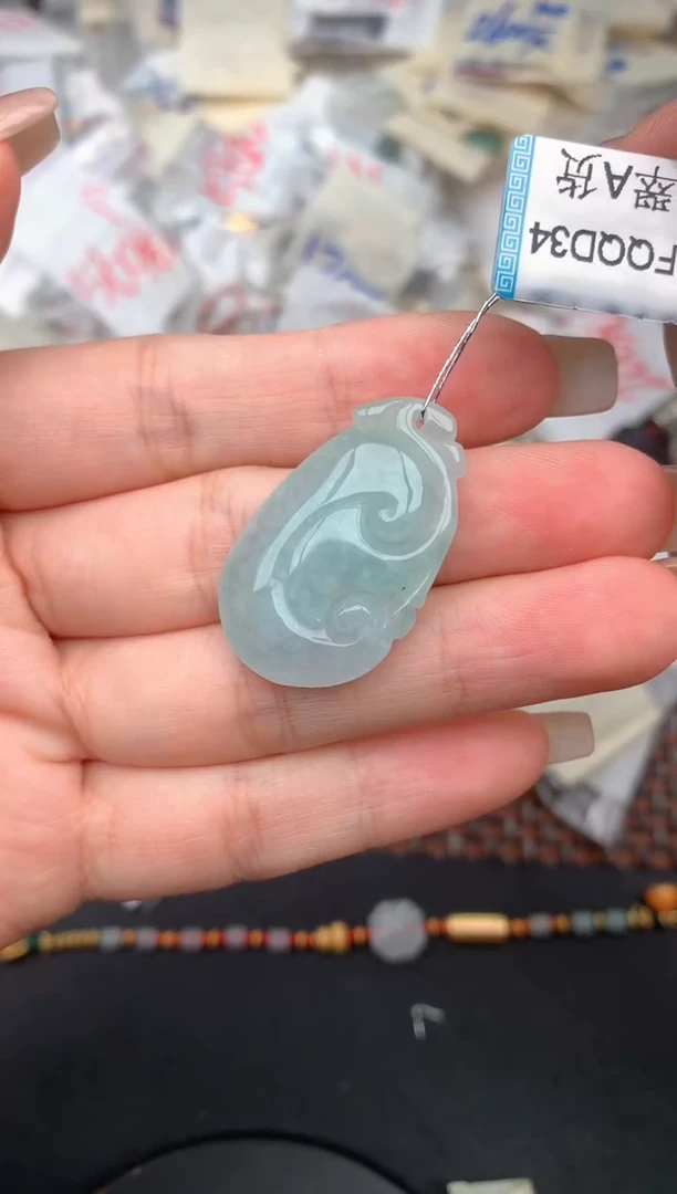 未镶嵌挂件翡翠一