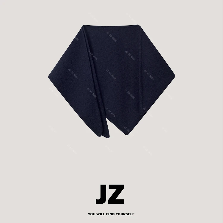 金子/JZ SO MUCH【葡萄庄园】100%缩绒羊毛披肩大三角巾围巾