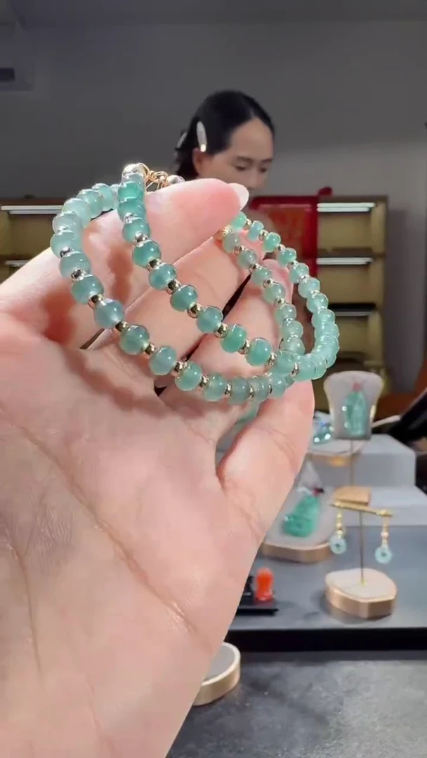 未镶嵌手链翡翠手链（多样性发其一）