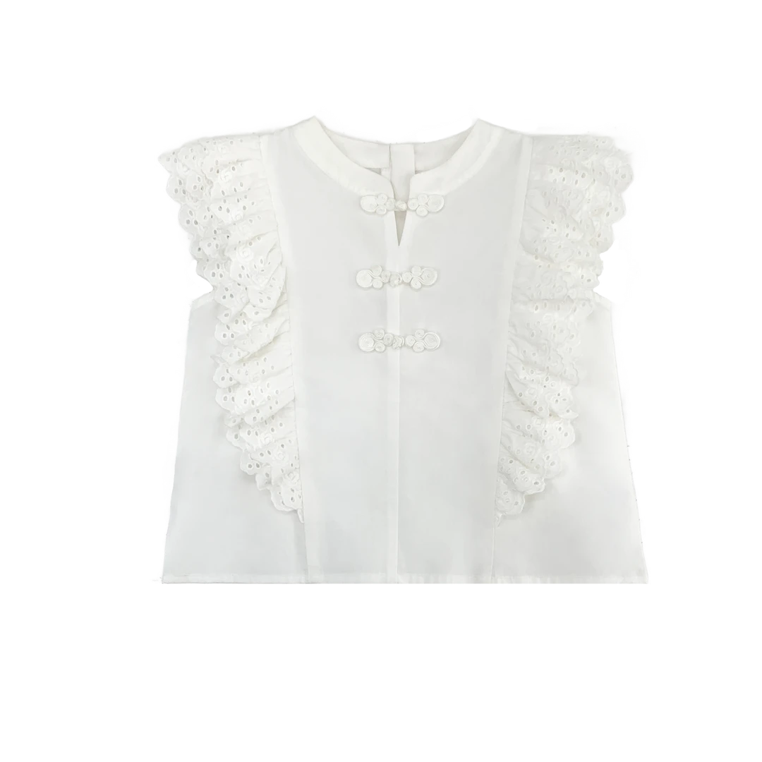 女童夏季短袖娃娃衫24XT329