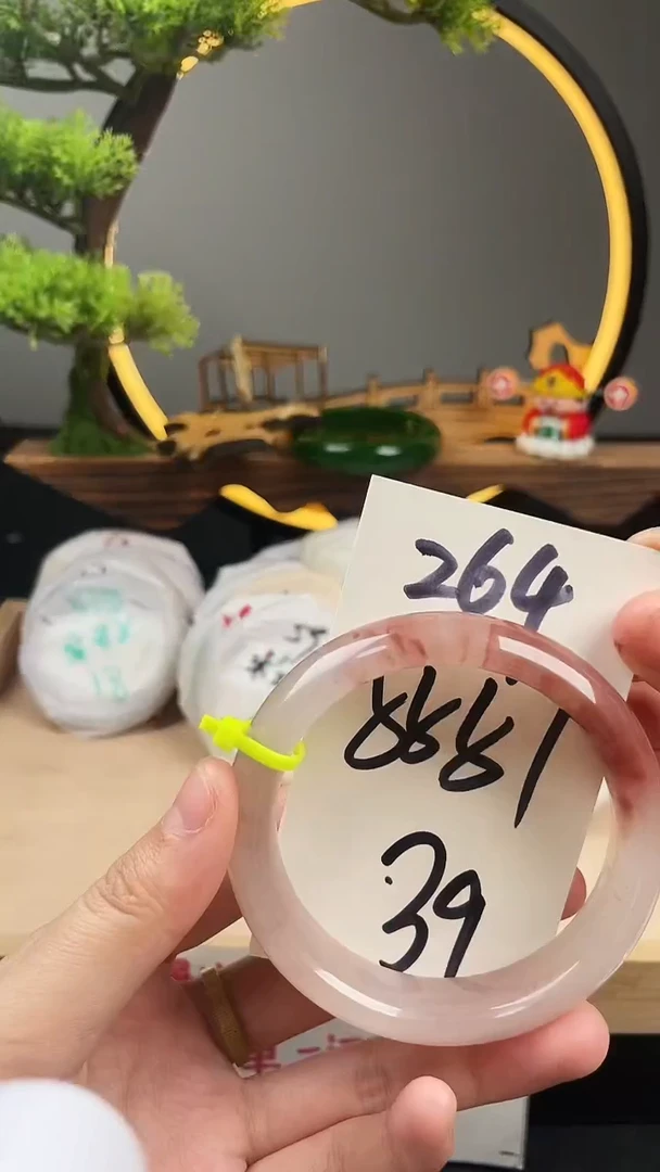 未镶嵌手镯石英质玉264