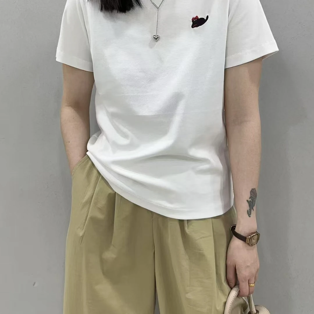 纯棉简约百搭短袖