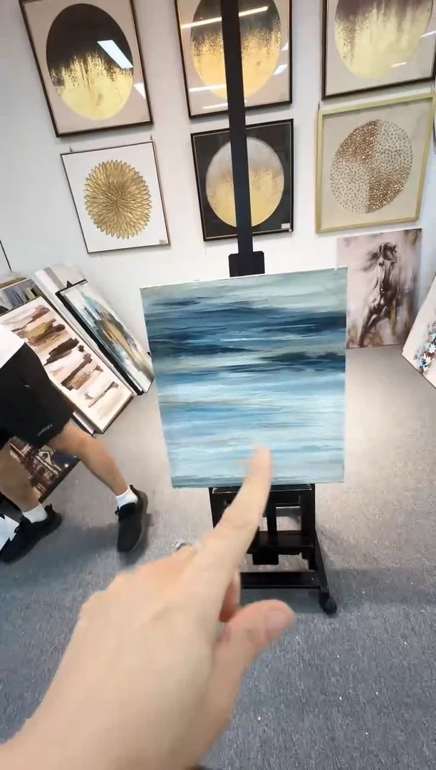 168现代艺术装饰画油画60*70