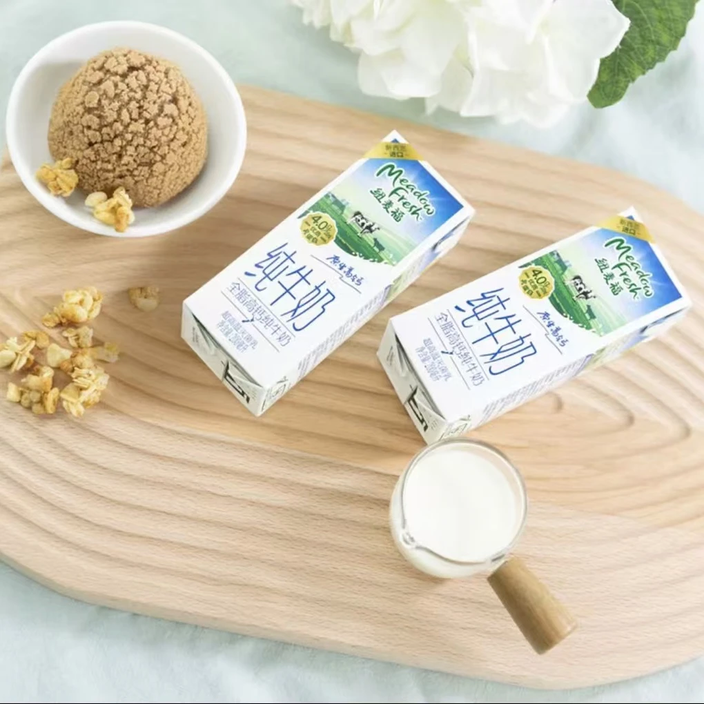 纽麦福（Meadow Fresh）新西兰-全脂纯牛奶200ml*30