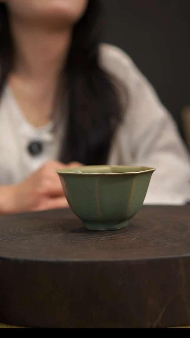 杯子八方杯 汝州原产地  原矿老釉