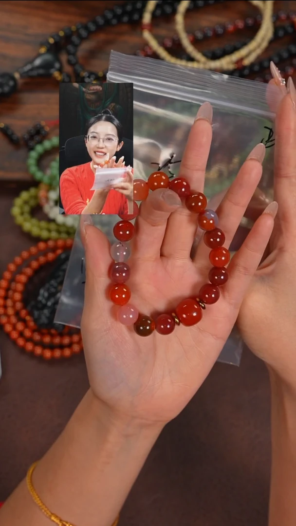 未镶嵌手串玛瑙/玉髓今*若雨臣品质回血