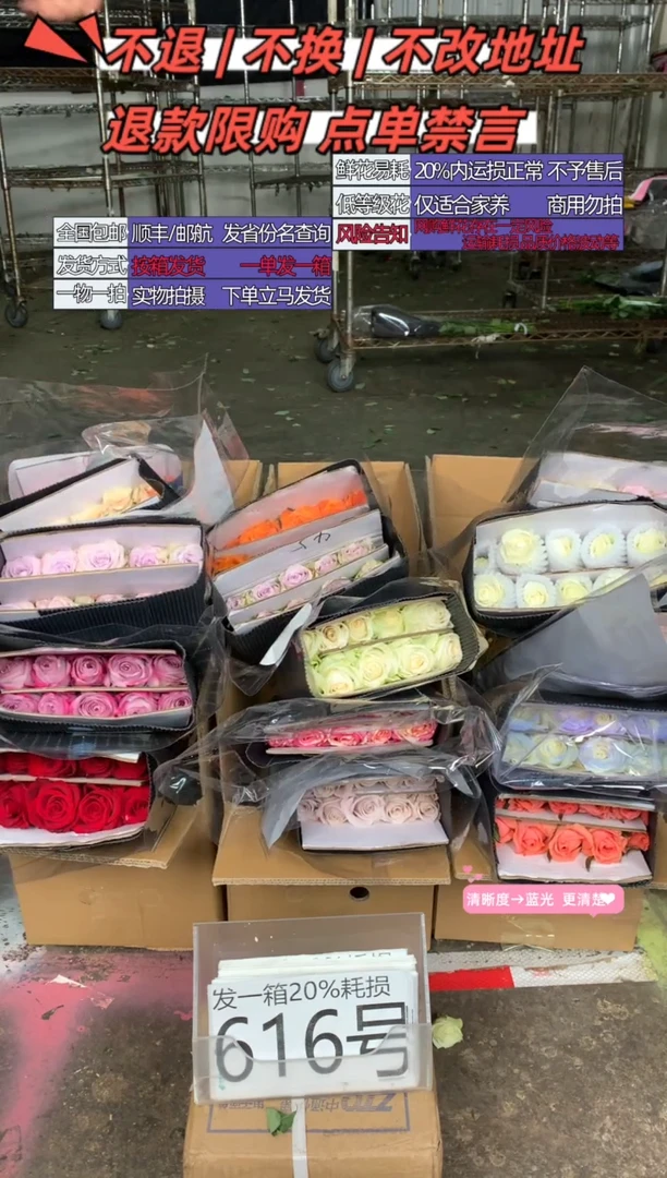 616号♥含20%耗损发一箱