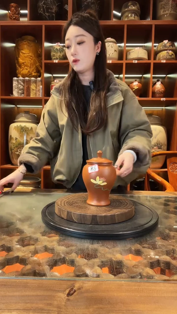 罐云南建水紫陶复烧小茶罐@86