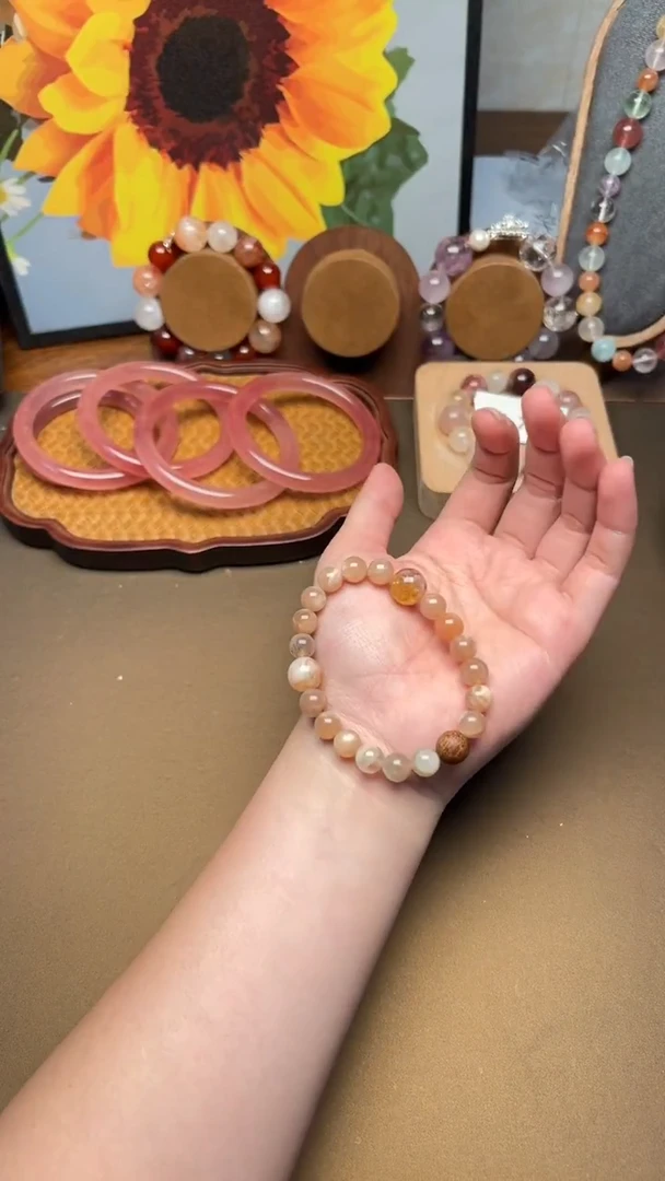 未镶嵌手串水晶1