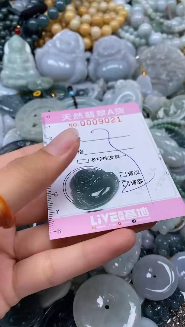 翡翠未镶嵌颈饰闪购0009021