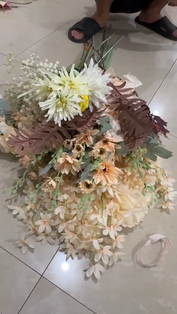 仿真花库存绿植花材