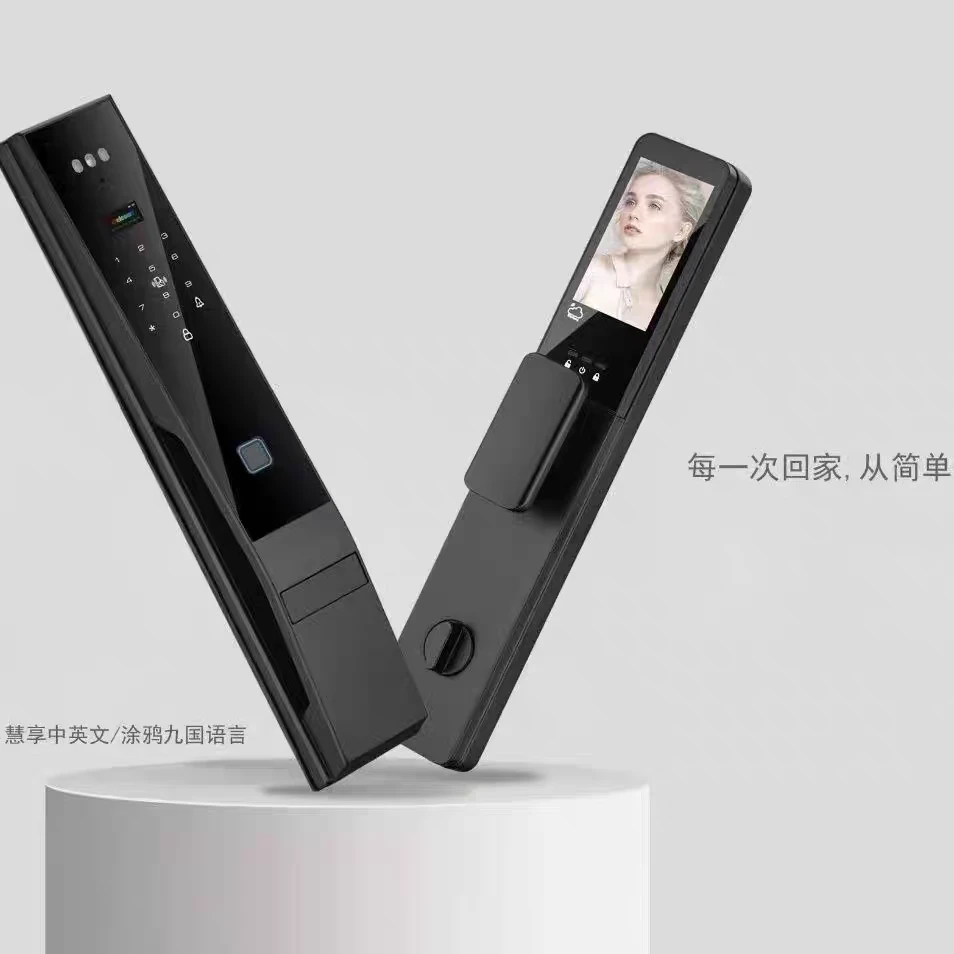 全自动智能门锁防盗门人脸识别指纹密码锁静脉电子指纹锁厂家直销