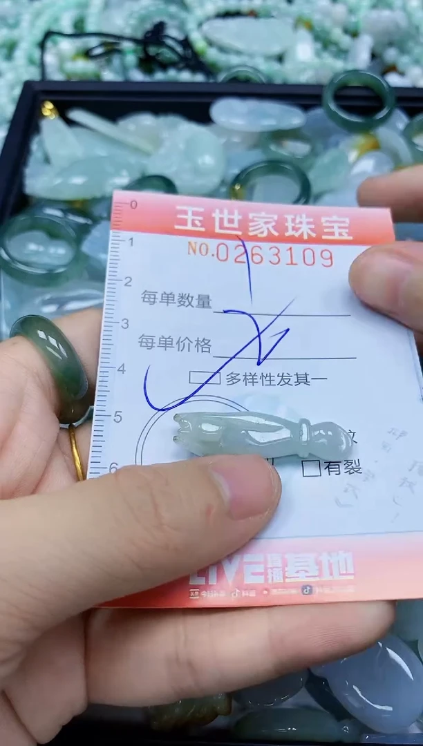 翡翠未镶嵌颈饰闪购0263109多样性发其一