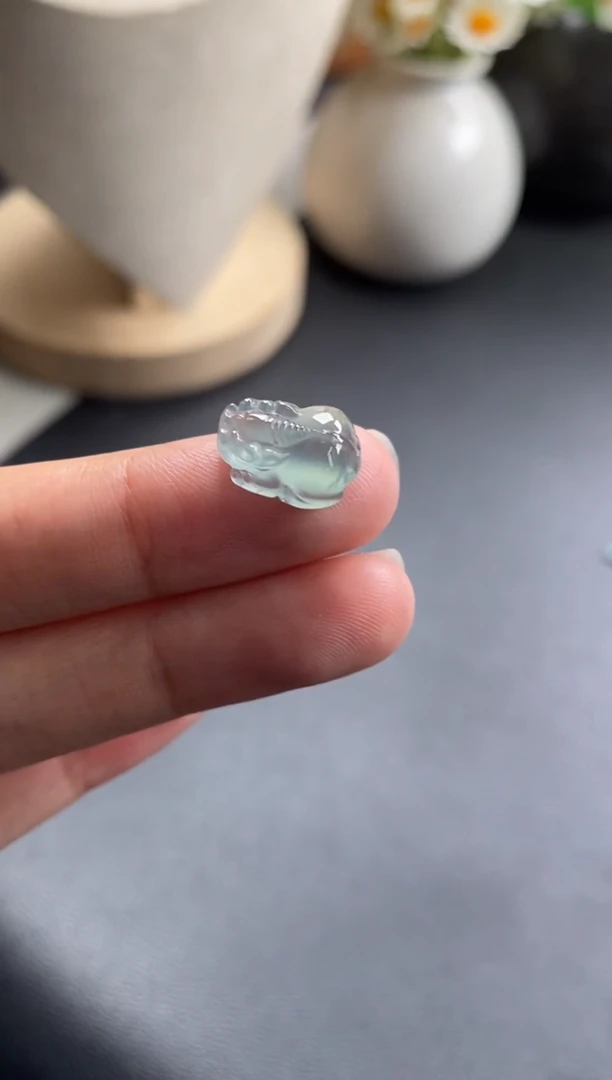 散珠翡翠冰种裸石