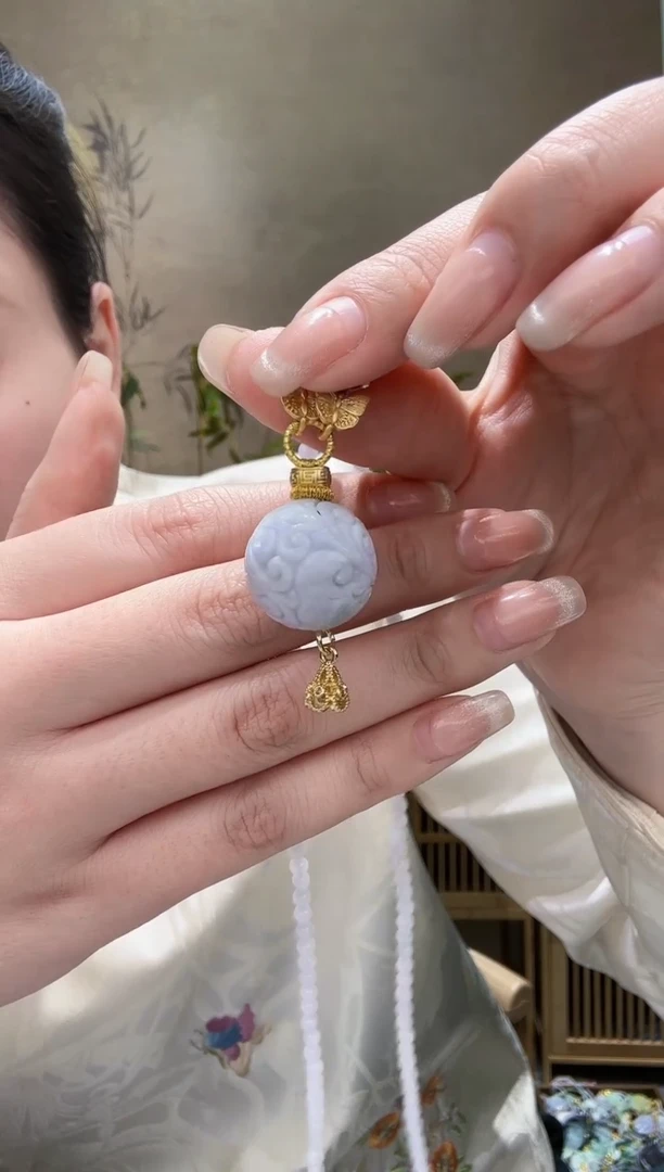 【闪购商品】翡翠耳饰未镶嵌吊坠