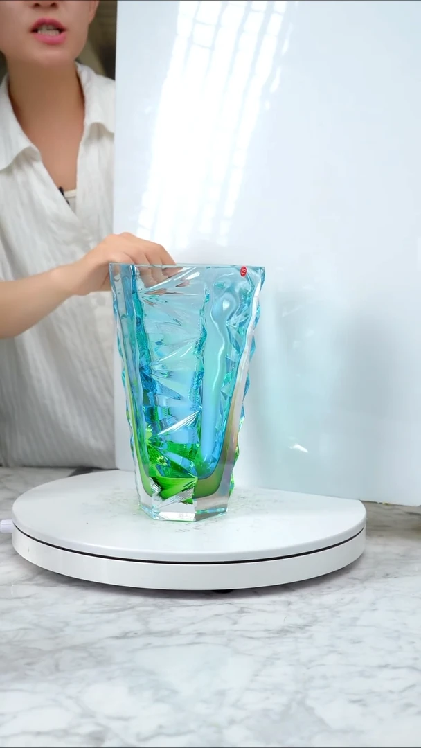 琉璃想**想天青色设计款花器