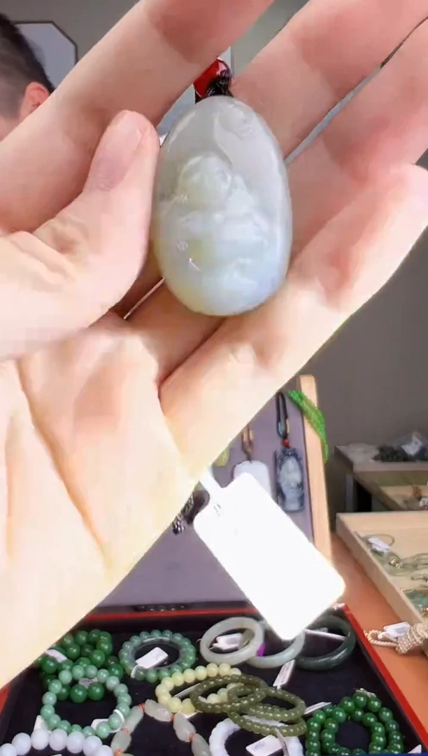 颈饰未镶嵌和田玉多样性发货 拍一单发一个