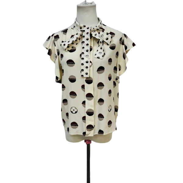 妃鱼/路易威登/桑蚕丝/上衣/95新/马零二一三