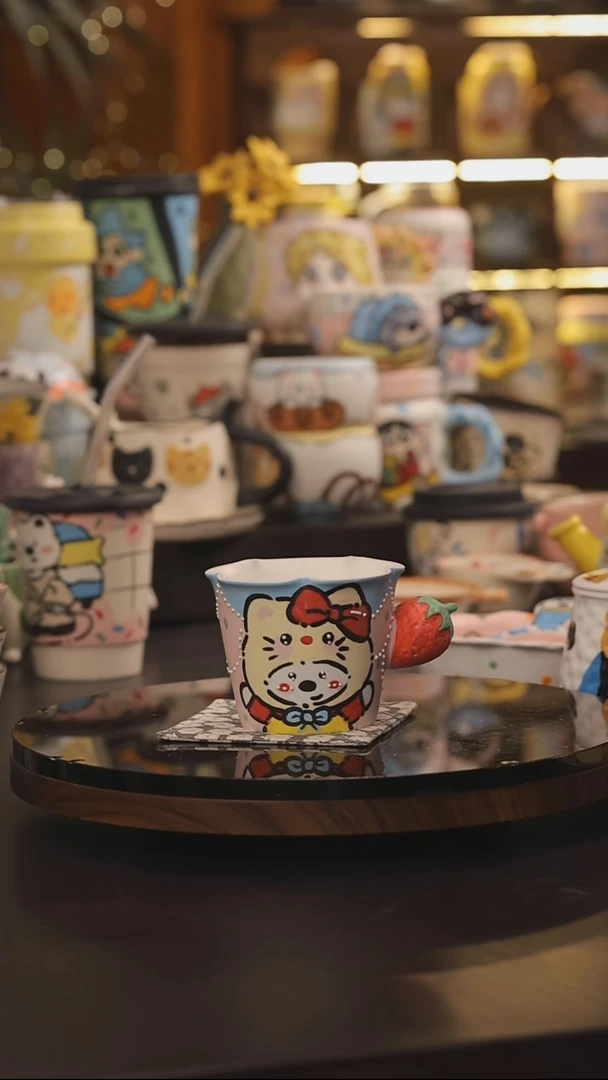 景德镇釉下彩绘设计师款式陶瓷