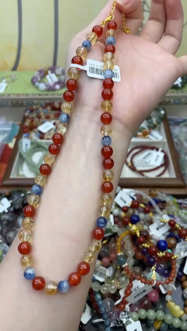 未镶嵌玛瑙项链343