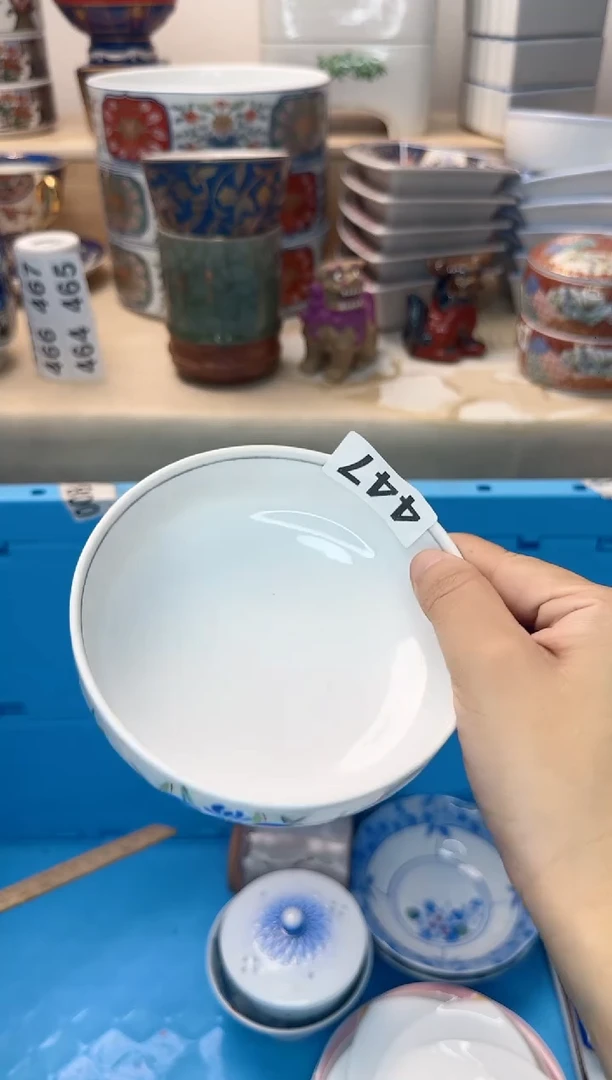 茶杯紫砂六*447陶艺中古瓷器满18米包邮