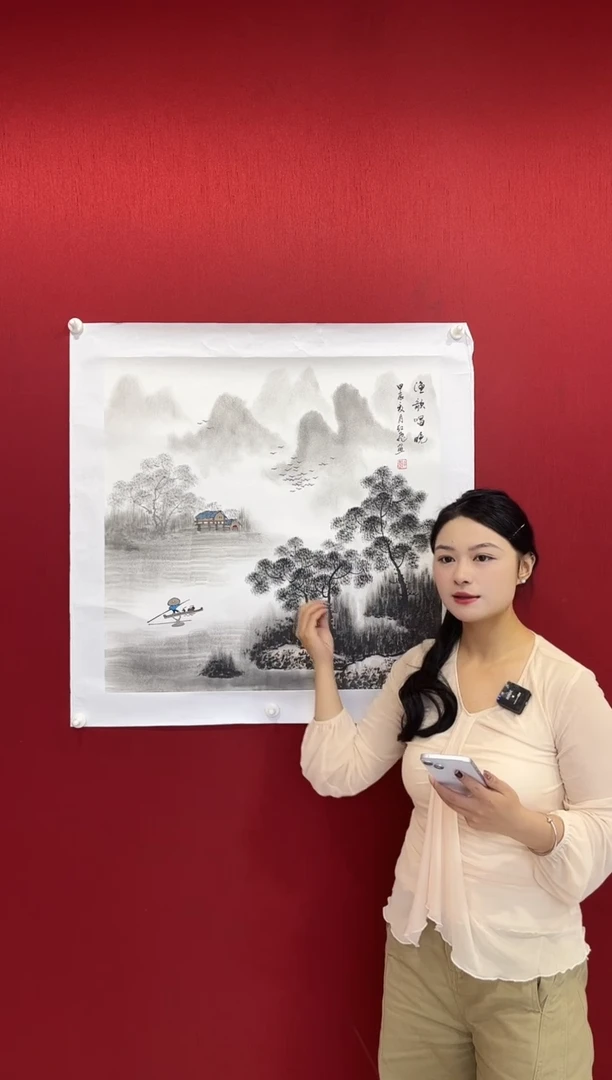 国画申红飞老师画作