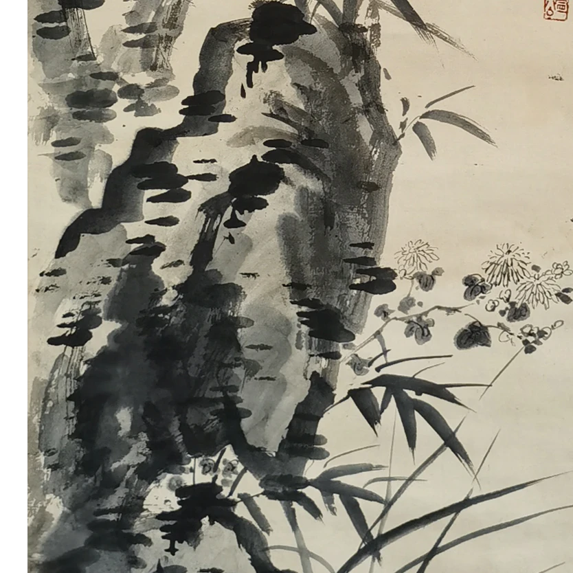 【辽拍】V240604-4-19《梅花》（5.5平尺) 纸本镜片 ws1230