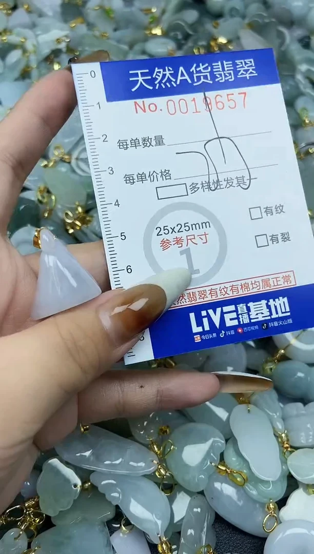 【闪购商品】翡翠颈饰未镶嵌天然A货翡翠