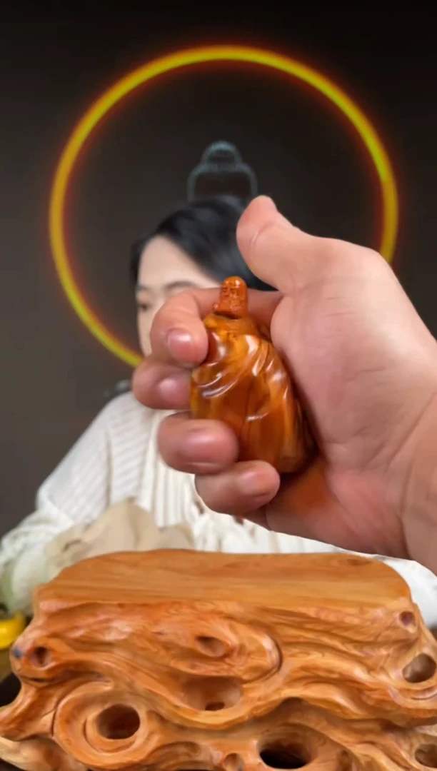 柏木（崖柏）手工摆件,先抢先得! 编号:327