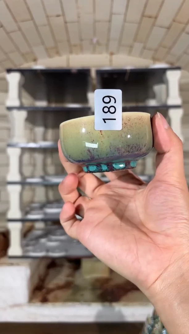 摆件精品窑变钧瓷茶器