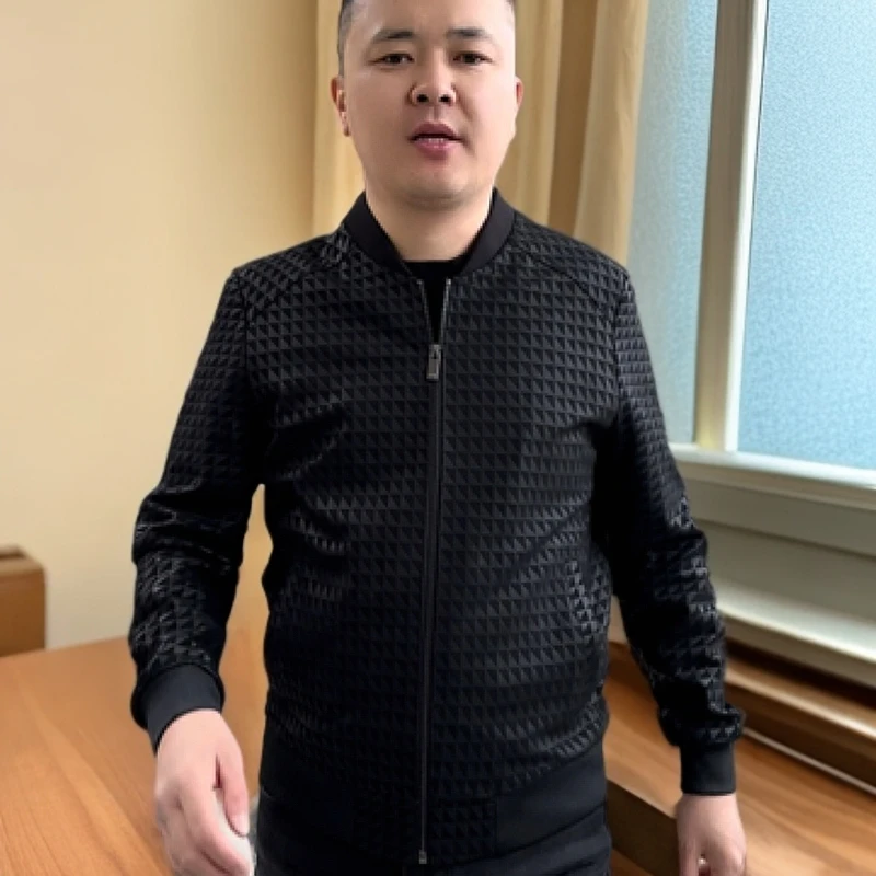 四种花形山羊皮衣棒球服皮衣真皮男士男款