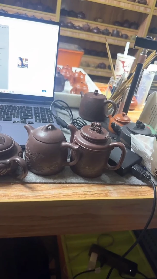 茶壶紫砂洋桶壶仿古秦权