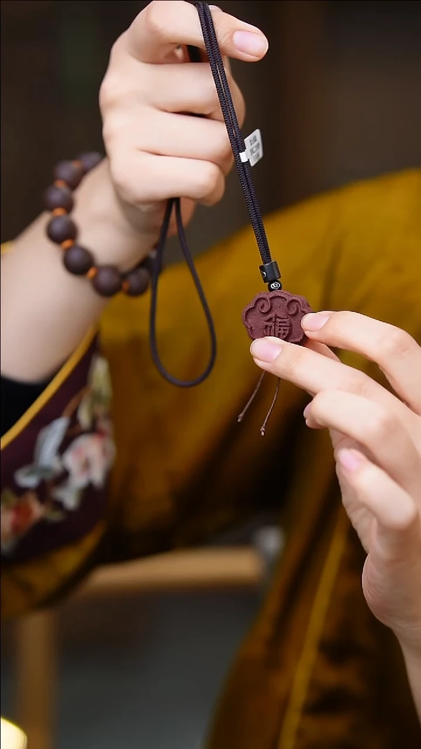 【闪购商品】泥塑扶正{福字}香牌，合香非遗技艺