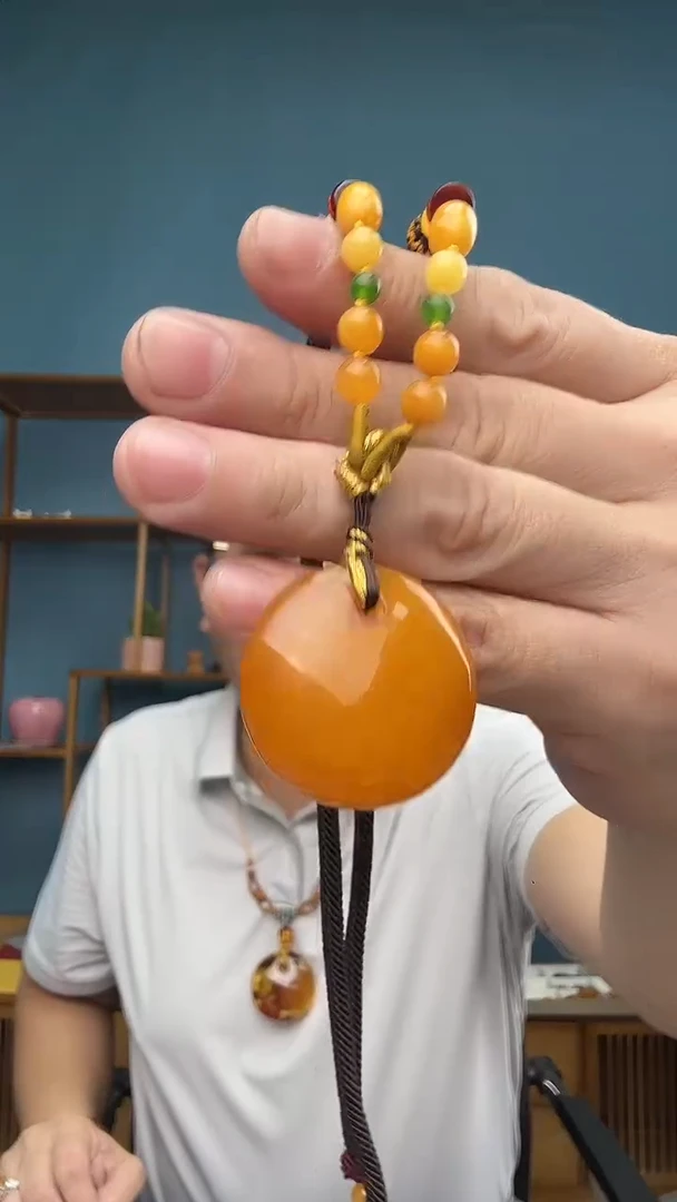裸石琥珀未镶嵌微瑕介意勿拍12
