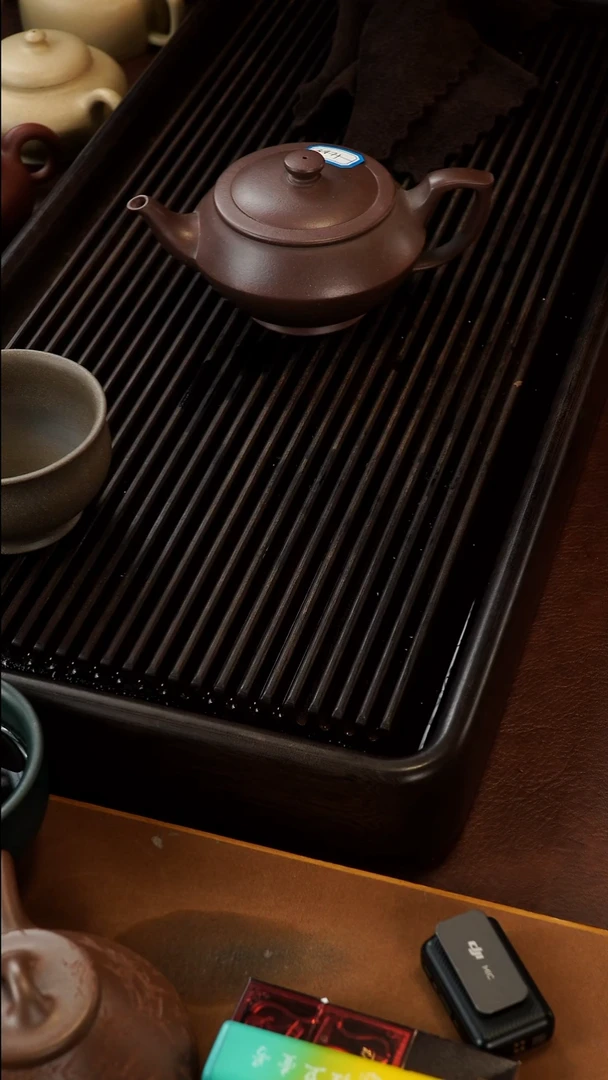 茶壶紫砂用****1半手底槽青汉云壶
